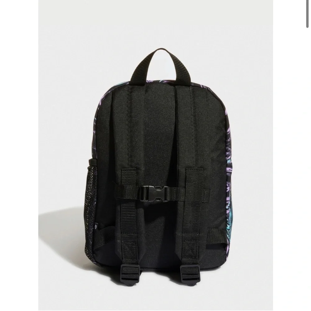 Adidas mini infant backpack swirl black purple blue